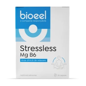 Stressless Mg B6, 30 capsule, Bioeel
