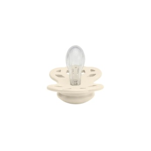 Suzeta Infinity silicon simetrica Ivory 0-6 luni, 441216C, 1 bucata, Bibs - Img 2