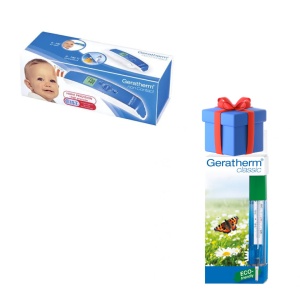 Termometru non contact+Termometru Classic cadou, Geratherm