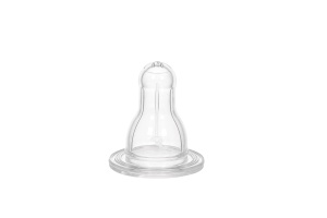 Tetina silicon rotunda 18l+, 1 bucata, 822, Wee Baby - Img 2