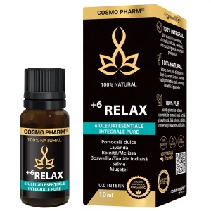 Ulei esential +6 Relax, 10ml, Cosmopharm