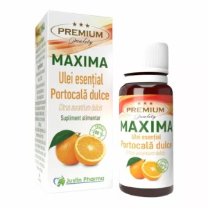 Ulei esential Maxima de portocala, 10ml, Justin Pharma