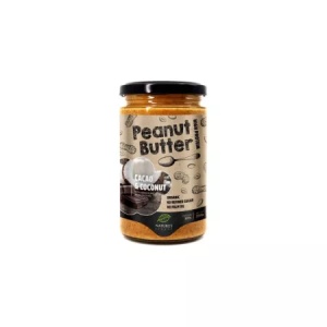 Unt de arahide cu cacao si cocos, 350g, Nutrisslim
