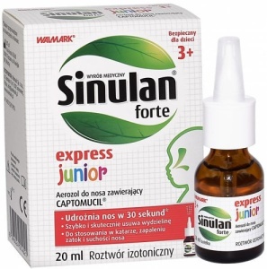 W-Sinulan Express Junior Forte Spray x 20ml