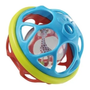 Zornaitoare minge de dentitie Soft Ball, +3luni, Vulli