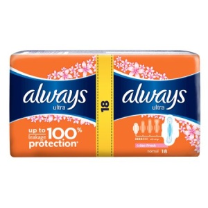 ALWAYS Ultra Fresh duo pack 2 x 9buc