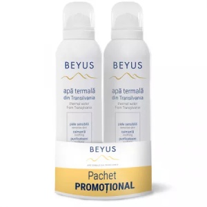 Apa termala 150ml, pachet promo 1+1, BEYUS