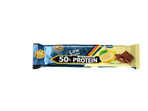 Baton 50% proteine cu aroma lamaie, 50g, Z-Konzept
