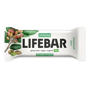 Baton cu chia si fistic Bio, 40g, Lifebar