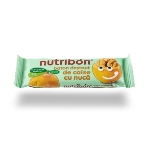 Baton Nutribon cu caise si nuca, 30g, Transilvania Nuts