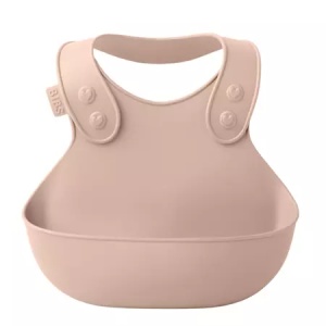 Bavetica silicon pentru diversificare si hranire Blush, 4000244, 1 bucata, Bibs