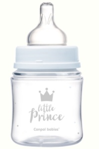 Biberon anticolic PP EasyStart Royal Baby blue gat larg 120ml, 35/233, Canpol - Img 2