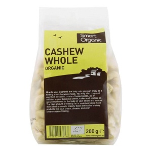 Caju crud eco, 200g, Smart Organic