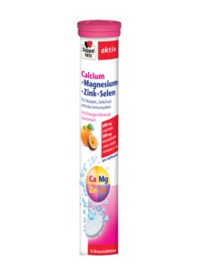 Calciu + Magneziu + Zinc + Seleniu, 15 comprimate efervescente, Doppelherz