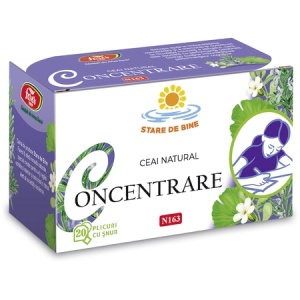 Ceai Concentrare, N163, 20 plicuri, Fares - Img 2