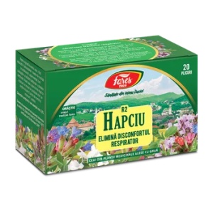 Ceai Hapciu Disconfort Respirator, 20 plicuri, Fares - Img 2