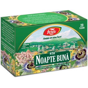 Ceai Noapte Buna, N158, 20 plicuri, Fares - Img 1