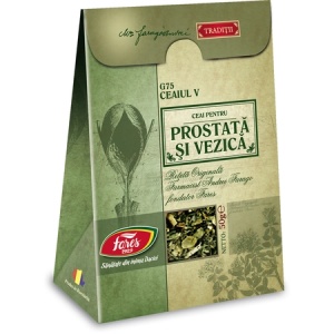 Ceaiul V pentru Prostata si Vezica, G75, 50g, Fares - Img 2
