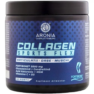 Collagen Sports Flex articulații, oase și mușchi, 30 doze, Aronia Charlotenburg