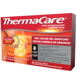 Comprese cu efect de incalzire pentru genunchi, 2 bucati, ThermaCare