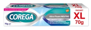 Crema adeziva pentru proteze Ultra Fixare Neutro XL, 70g, Corega