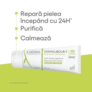 Crema anti-iritatii Dermalibour+, 100ml, A-Derma - Img 4