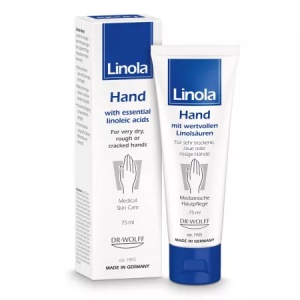 Crema de maini Linola pentru pielea uscata, 75ml, Dr. Wolff
