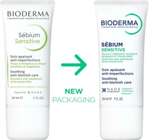 Crema pentru piele acneica Sebium Sensitive, 30ml, Bioderma
