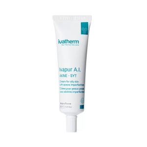 Crema pentru piele grasa cu imperfectiuni severe A.I. Akne-Syt Ivapur, 30ml, Ivatherm