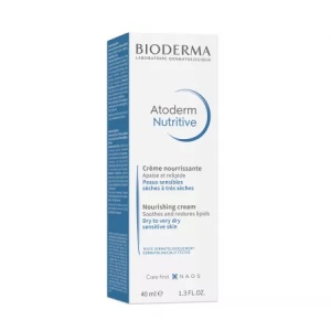 Cremă pentru ten uscat si foarte uscat Atoderm Nutritive, 40 ml, Bioderma