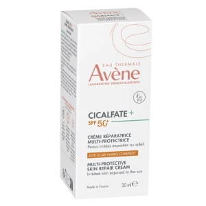 Crema reparatoare Cicalfate+ multi-protectoare cu SPF50+, 30ml, Avene