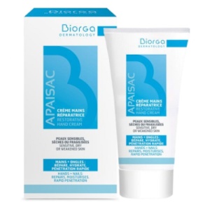 Crema reparatoare maini si unghii Apaisac, 50 ml, Biorga