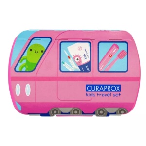 CURAPROX Travel set Kids roz