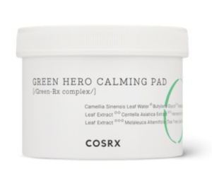 Dischete umede cu efect calmant si complex green 70 buc (Cosrx)