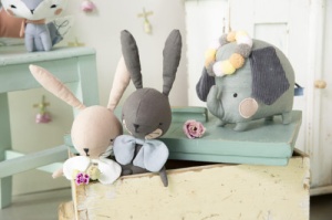 Elefant in cutie cadou, 18 cm, iFamily - Img 3