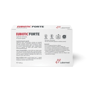 Eubiotic Forte, 10 capsule vegetale, Labormed - Img 2