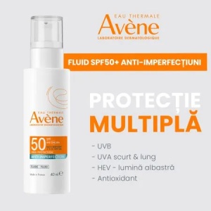 Fluid anti-imperfectiuni cu protectie solara SPF50+, 40ml, Avene - Img 3