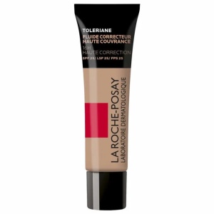 Fond de ten fluid corector cu SPF25 pentru piele sensibila Toleriane, Nuanta 10, 30ml, La Roche-Posay