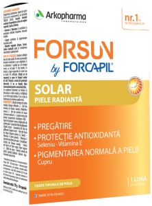 Forcapil Forsun Solar, 30 capsule, Arkopharma