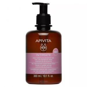 Gel calmant pentru igiena intima zilnica cu musetel si propolis Intimate Care, 300ml, Apivita