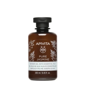 Gel de dus cu aroma de iasomie si uleiuri esentiale, 250ml, Apivita