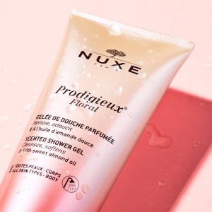 Gel de dus Prodigieux Floral cu ulei de migdale, 200ml, NUXE - Img 2
