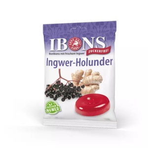 Ghimbir și Soc, dropsuri, 75g, IBONS - Img 2