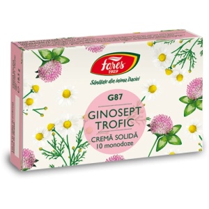 Ginosept Trofic, G87, 10 monodoze crema solida, Fares