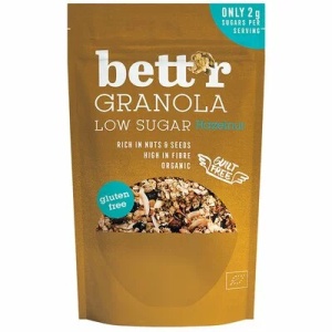 Granola eco cu alune de padure fara gluten, 300g, Bettr