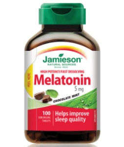 JAMIESON Melatonina 5mg x 100cpr