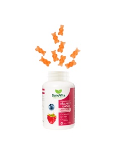 Jeleuri cu vitamine par piele unghii, 60 bucati, Sanovita Wellness - Img 2