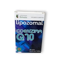 Lipozomal Coenzima Q10, 30cps, Remedia