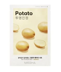 Masca luminozitate cu extract de Cartofi 19g (Missha)