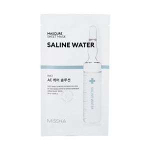 Masca ten sensibil cu Apa salina 28ml (Missha)